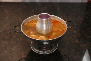 Tom Yum Shrim Soup hot pot