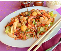 035.  Spicy Thai Seafood Salad